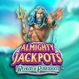 Almighty Jackpots – Realm of Poseidon game by Novomatic – logo hosted on Europa Casino  ZA