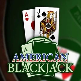 American Blackjack logo – Table Games by Habanero at Europa Casino  ZA