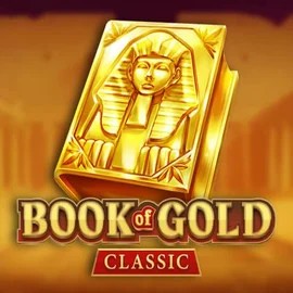 Book of Gold Classic slot logo by Playson at Europa Casino  ZABook of Gold Classic