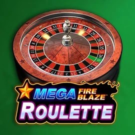 Mega Fire Blaze Roulette online game logo by Playtech on casino-europa.co.za