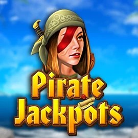 Official Jackpots logo: Pirate Jackpots by Belatra Games at Europa Casino  ZA