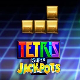 Tetris Super Jackpots by WMS, showcased at casino-europa.co.za – game logo